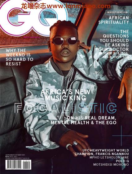 [南非版]GQ 智族男士杂志 2021年9-10月刊